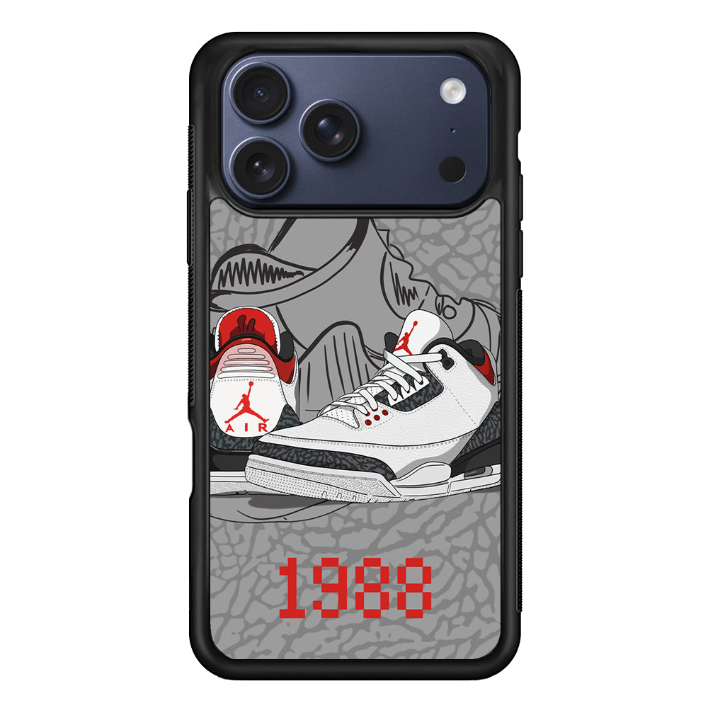 Air Jordan From The Past iPhone 17 Pro Max Case | Durable Rubber Case for iPhone 17 Pro Max