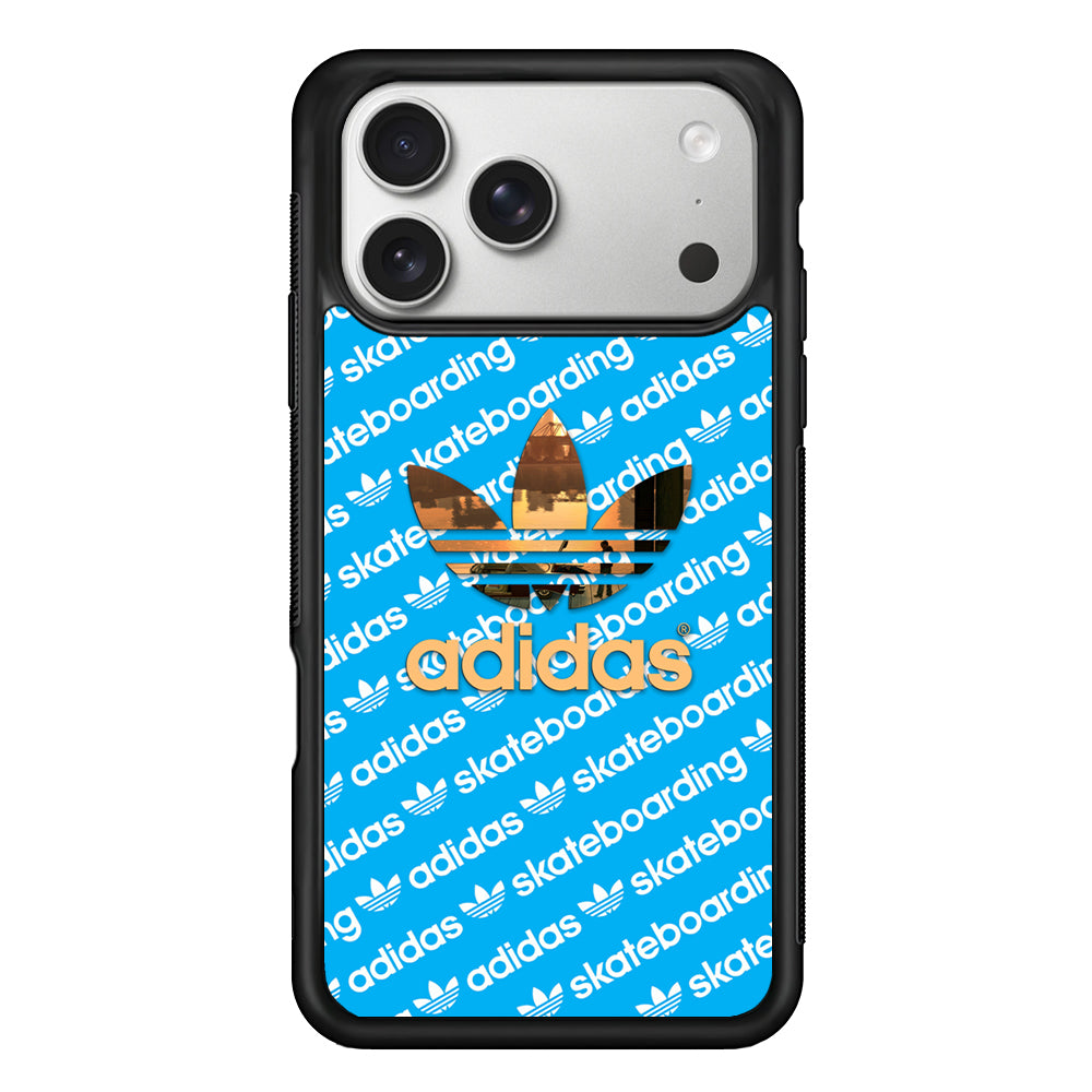 Adidas Skateboarding Patern Box iPhone 17 Pro Case | Slim Protective Case for iPhone 17 Pro