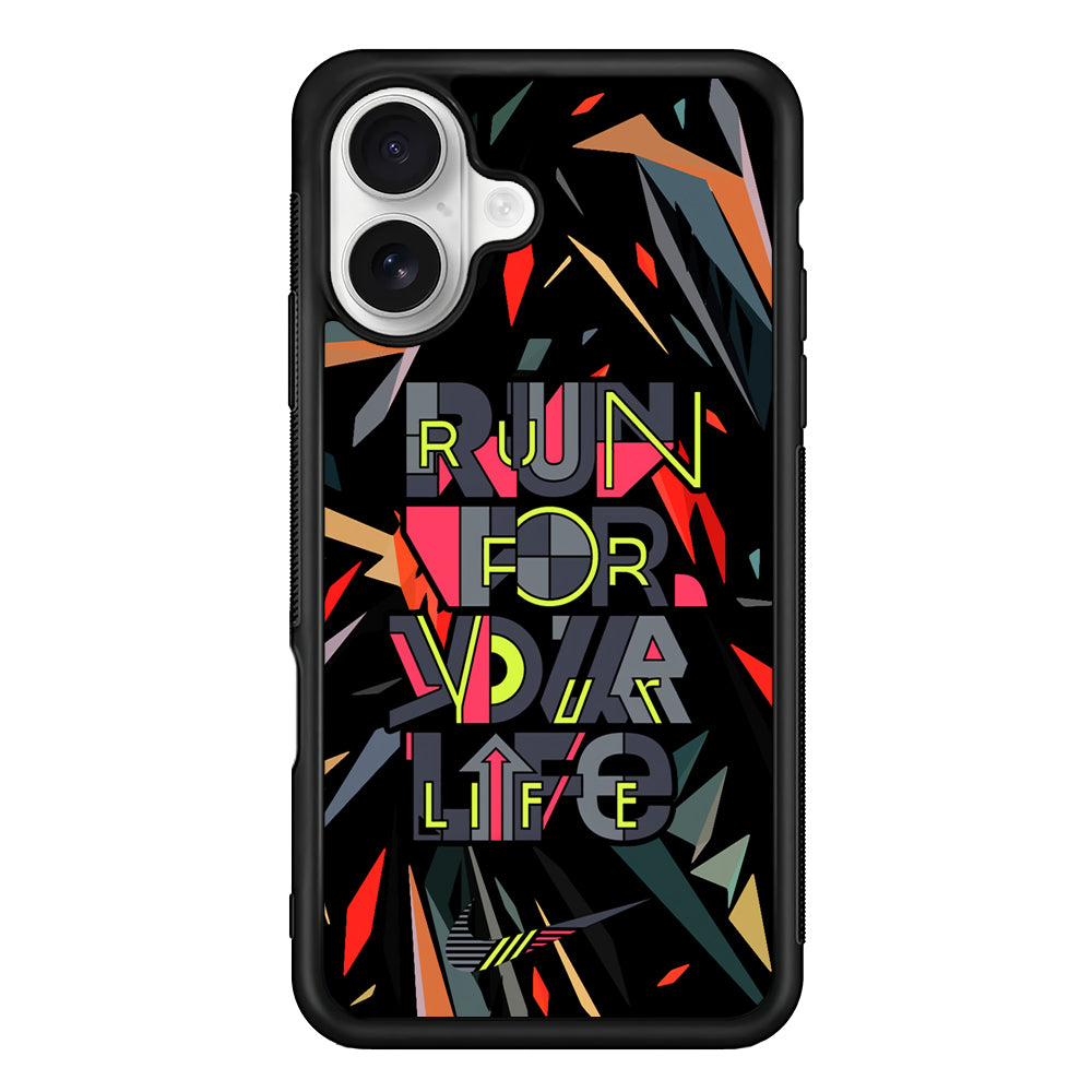 Nike Run for Life iPhone 16 Plus Case – Slim Fit Protective Phone Case
