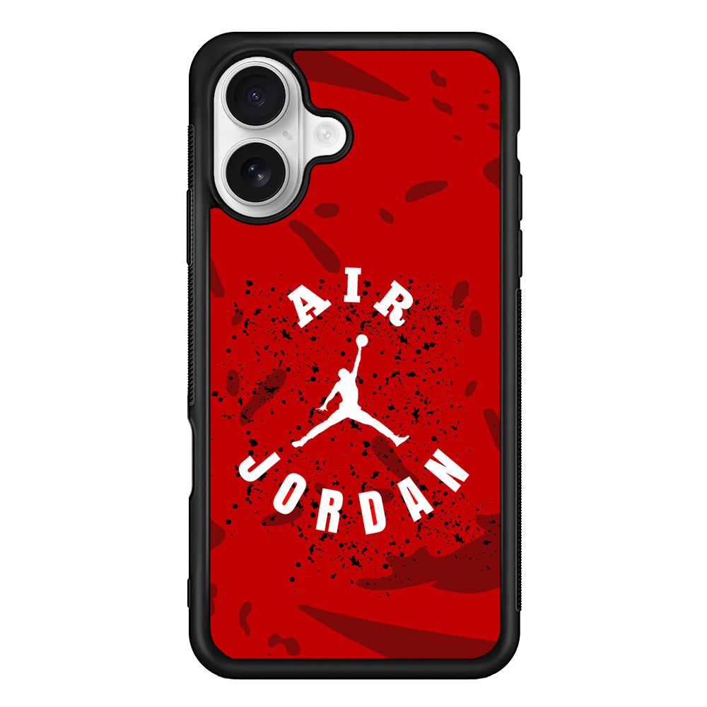 Air Jordan Waving Shapes iPhone 16 Plus Case – Slim Fit Protective Phone Case