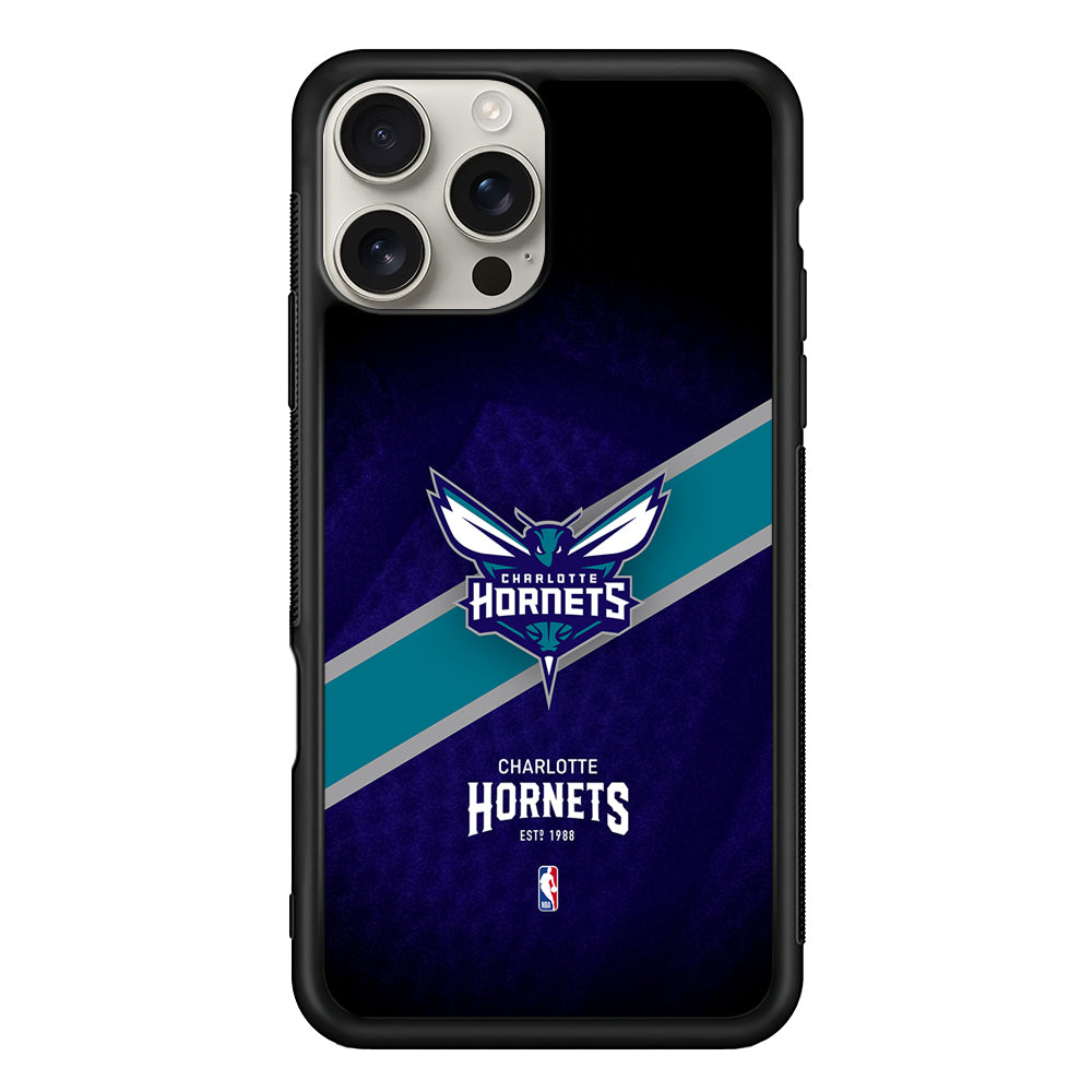Charlotte Hornets Logo iPhone 16 Pro Max Case | Stylish Protective Case for iPhone 16 Pro Max