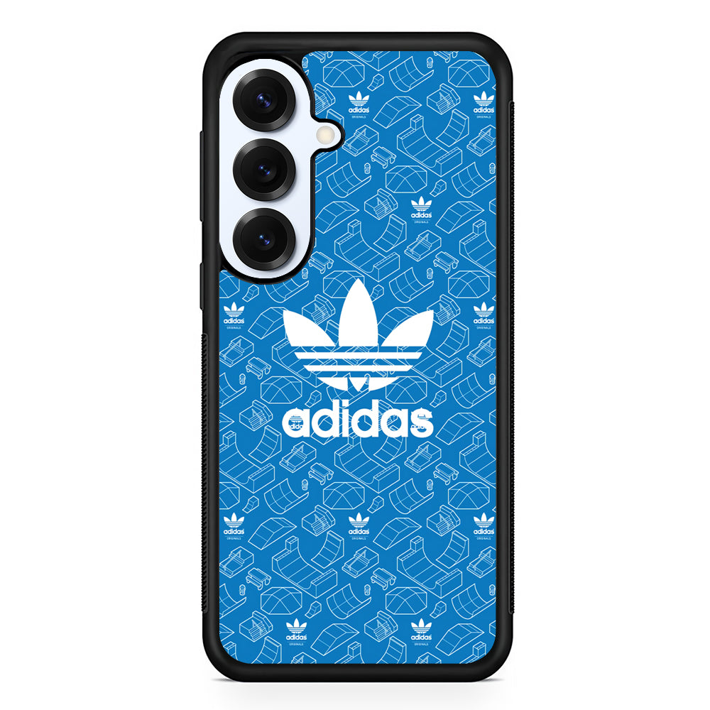Adidas Skatepark Silhouette Patern Samsung Galaxy S25 Plus Case | Durable Samsung Galaxy S25 Plus Phone Case