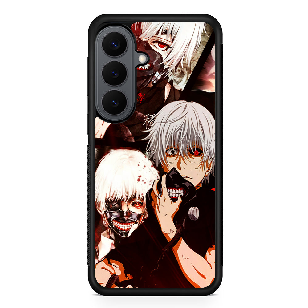 Kaneki Tokyo Ghoul Aesthetic Samsung Galaxy S26 Plus Case | Slim Rubber Case for Samsung Galaxy S26 Plus