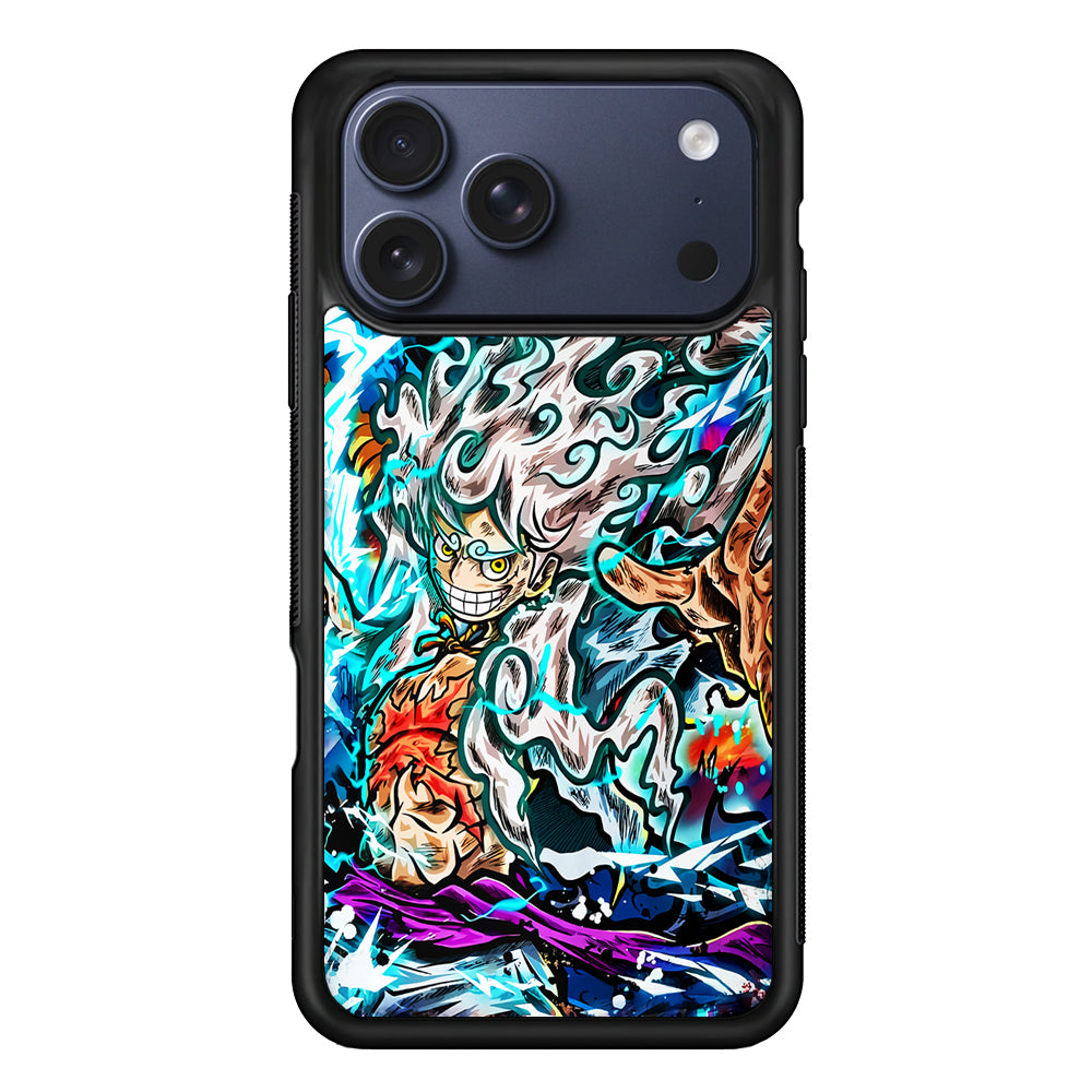 Luffy Gear 5 VS Kaido iPhone 17 Pro Max Case | Slim Protective Cover for iPhone 17 Pro Max