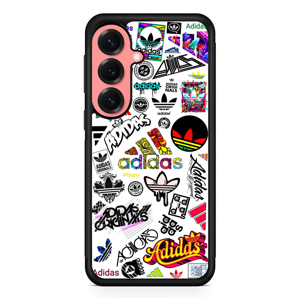 Cool Adidas Logo Collection Samsung Galaxy S25 Case | Slim Protective Cover for Samsung Galaxy S25