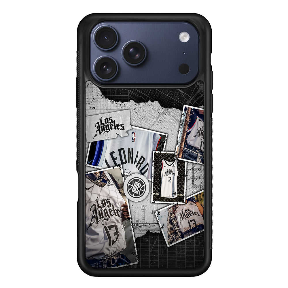 LA Clippers Jersey iPhone 17 Pro Max Case | Slim Protective Cover for iPhone 17 Pro Max