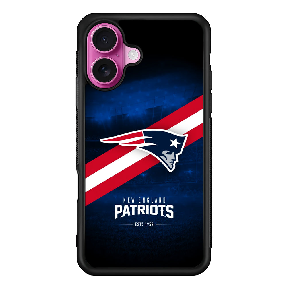 New England Patriots Est 1959 iPhone 17 Case | Slim Protective Rubber Phone Cover