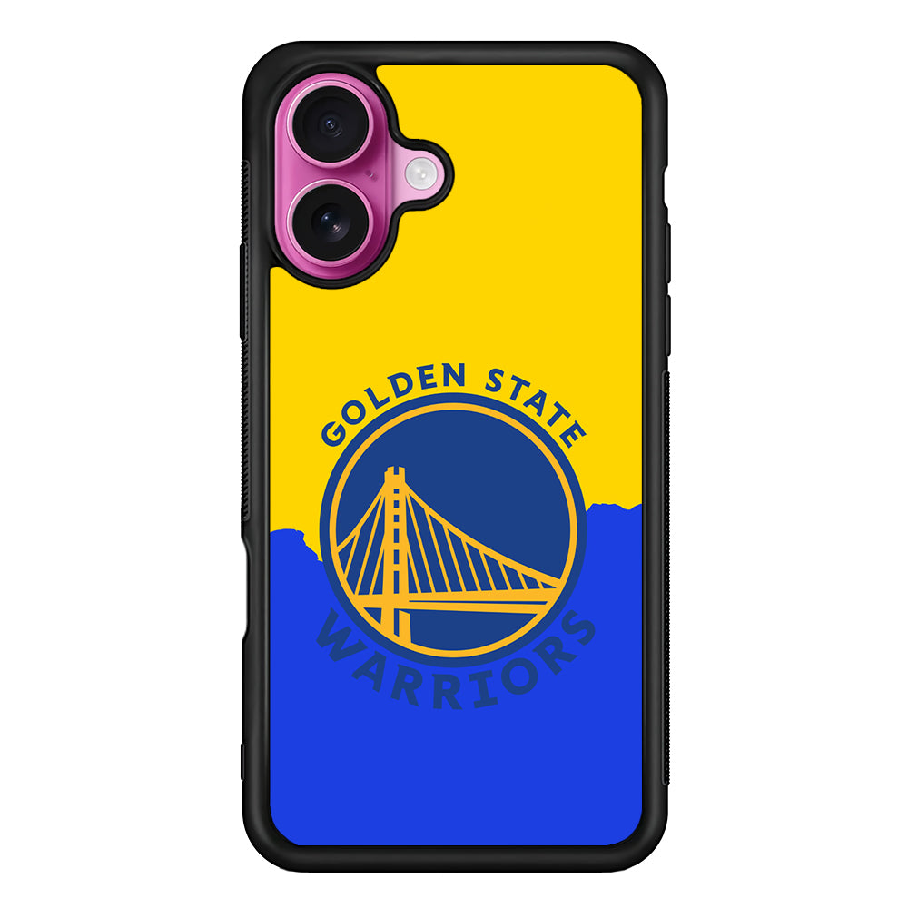 Golden State Warriors Logo iPhone 17 Case | Slim Protective Rubber Phone Cover