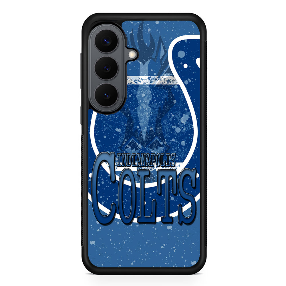 Indianapolis Colts Logo Samsung Galaxy S26 Plus Case | Slim Rubber Case for Samsung Galaxy S26 Plus