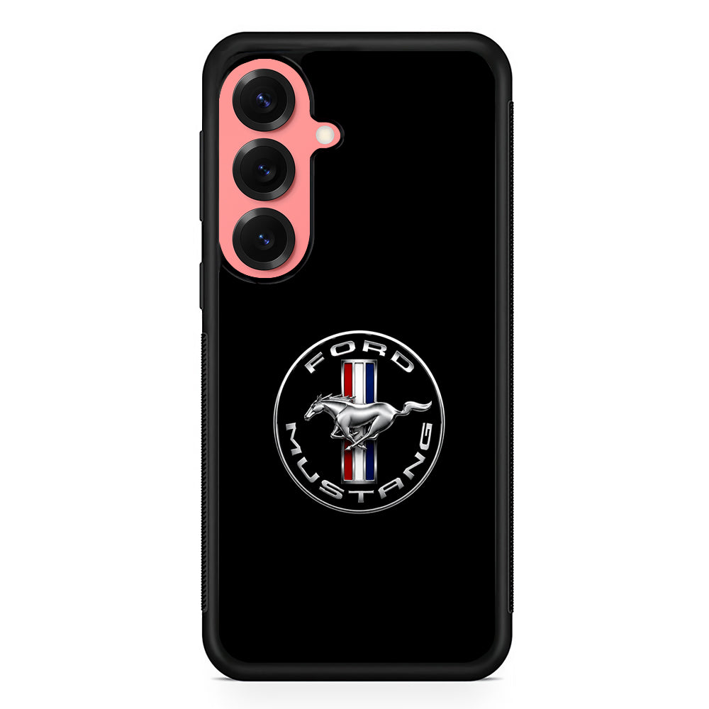 Ford Mustang Icon of Speed Samsung Galaxy S25 Case | Slim Rubber Case for Samsung Galaxy S25