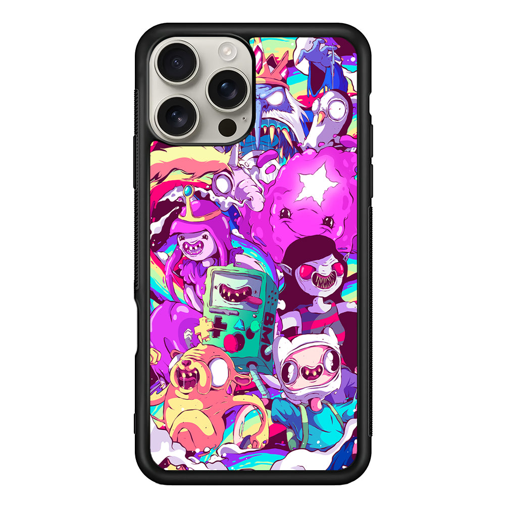 Adventure Time in the Liquid World iPhone 16 Pro Max Case | Stylish Protective Case for iPhone 16 Pro Max