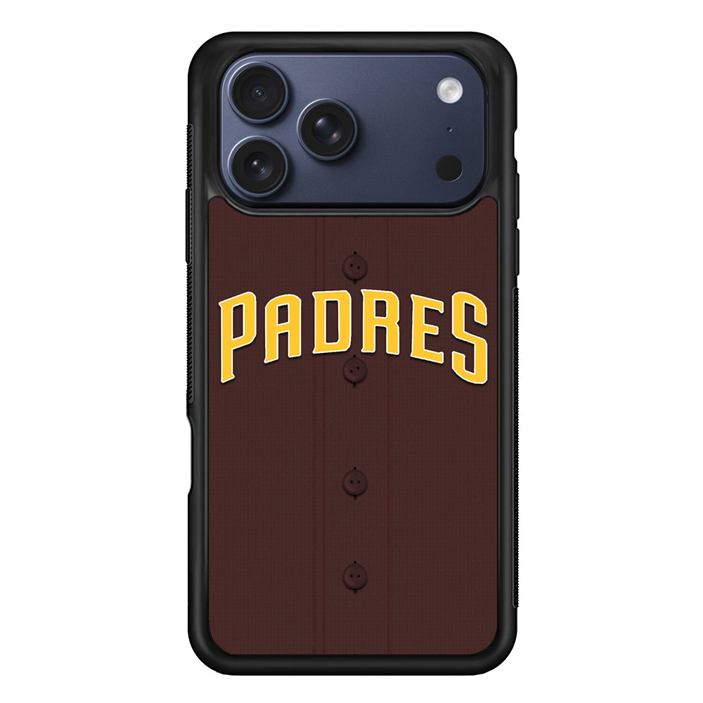 San Diego Padres Jersey iPhone 17 Pro Max Case | Slim Protective Cover for iPhone 17 Pro Max
