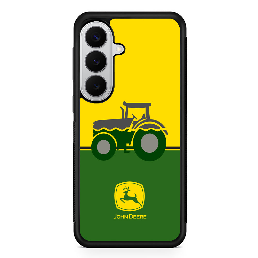 John Deere Yellow Sky Samsung Galaxy S26 Case | Slim Rubber Case for Samsung Galaxy S26
