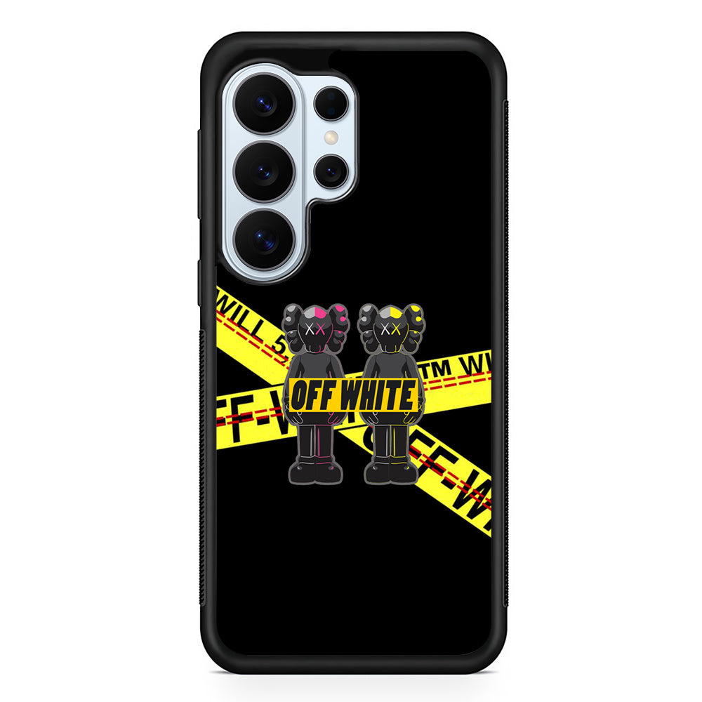 Kaws Twin Off White Samsung Galaxy S26 Ultra Case | Slim Rubber Case for Samsung Galaxy S26 Ultra