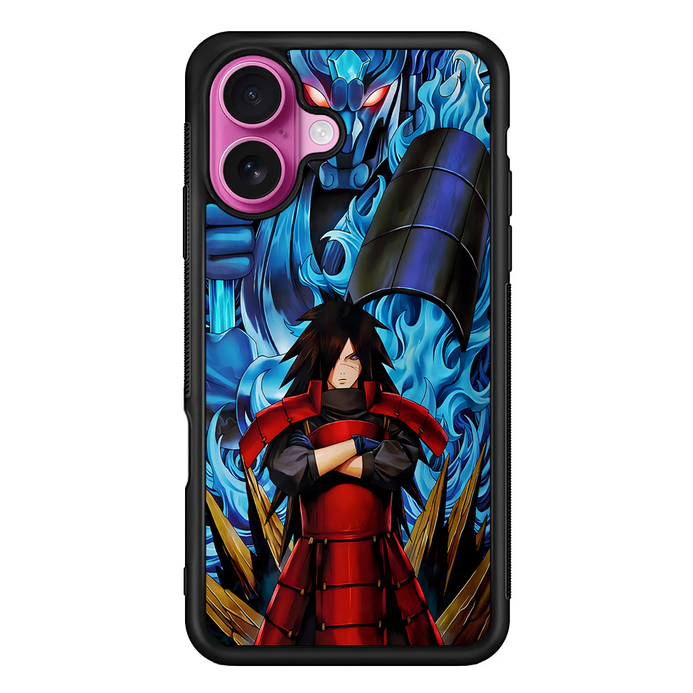 Madara Uchiha Susanoo iPhone 17 Case | Slim Protective Rubber Phone Cover