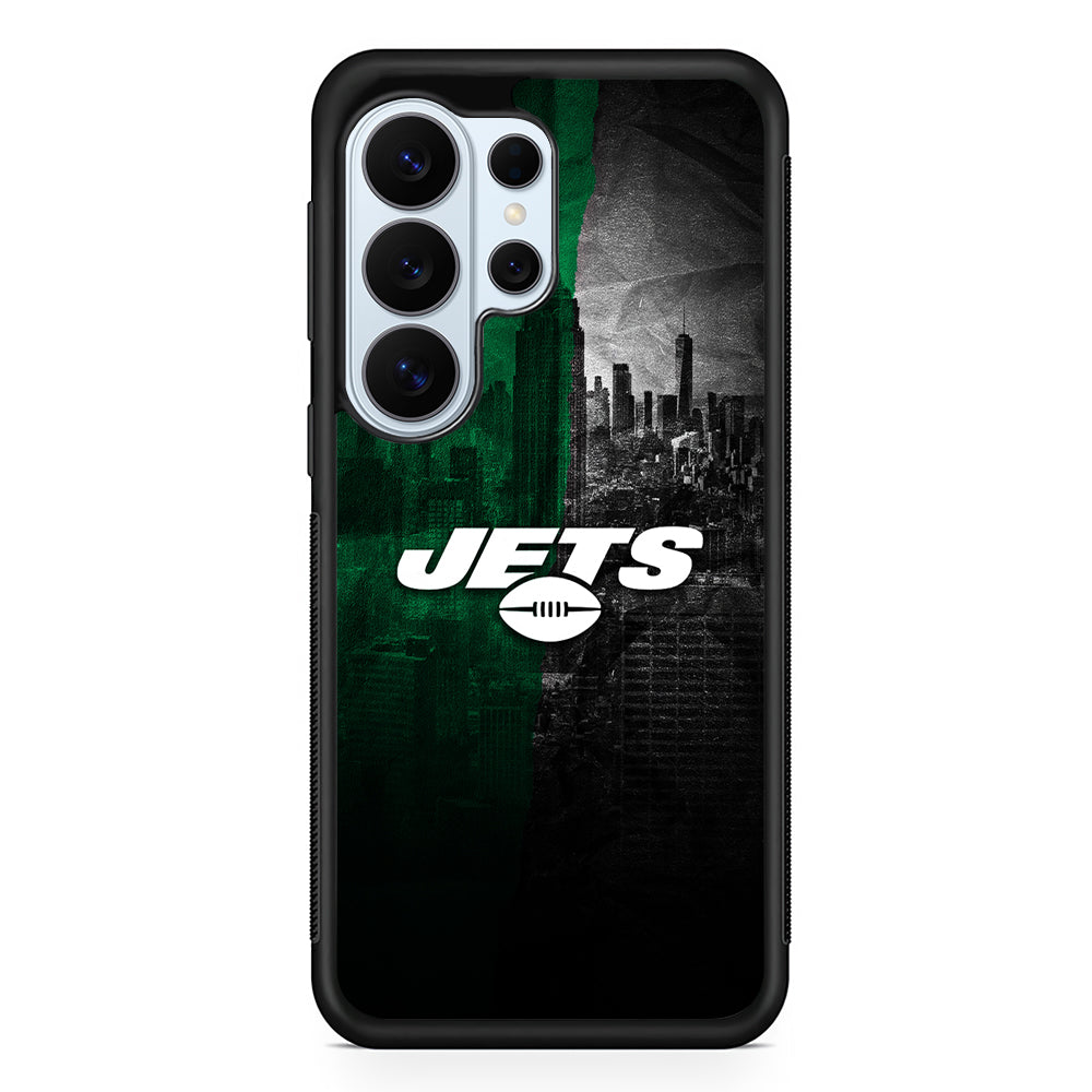 New York Jets City Background Samsung Galaxy S26 Ultra Case | Protective Phone Cover