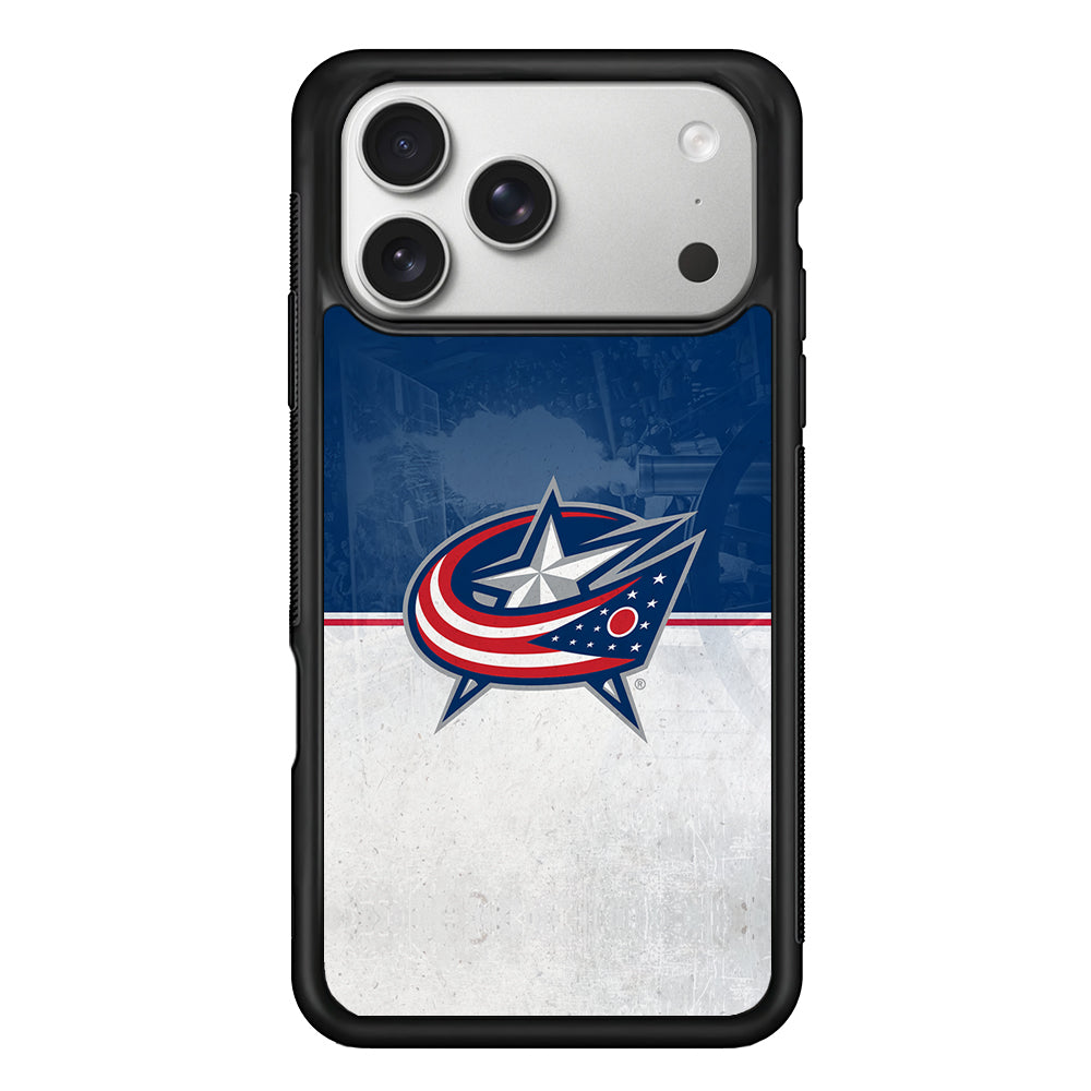 Columbus Blue Jackets Logo iPhone 17 Pro Case | Slim Rubber Case for iPhone 17 Pro