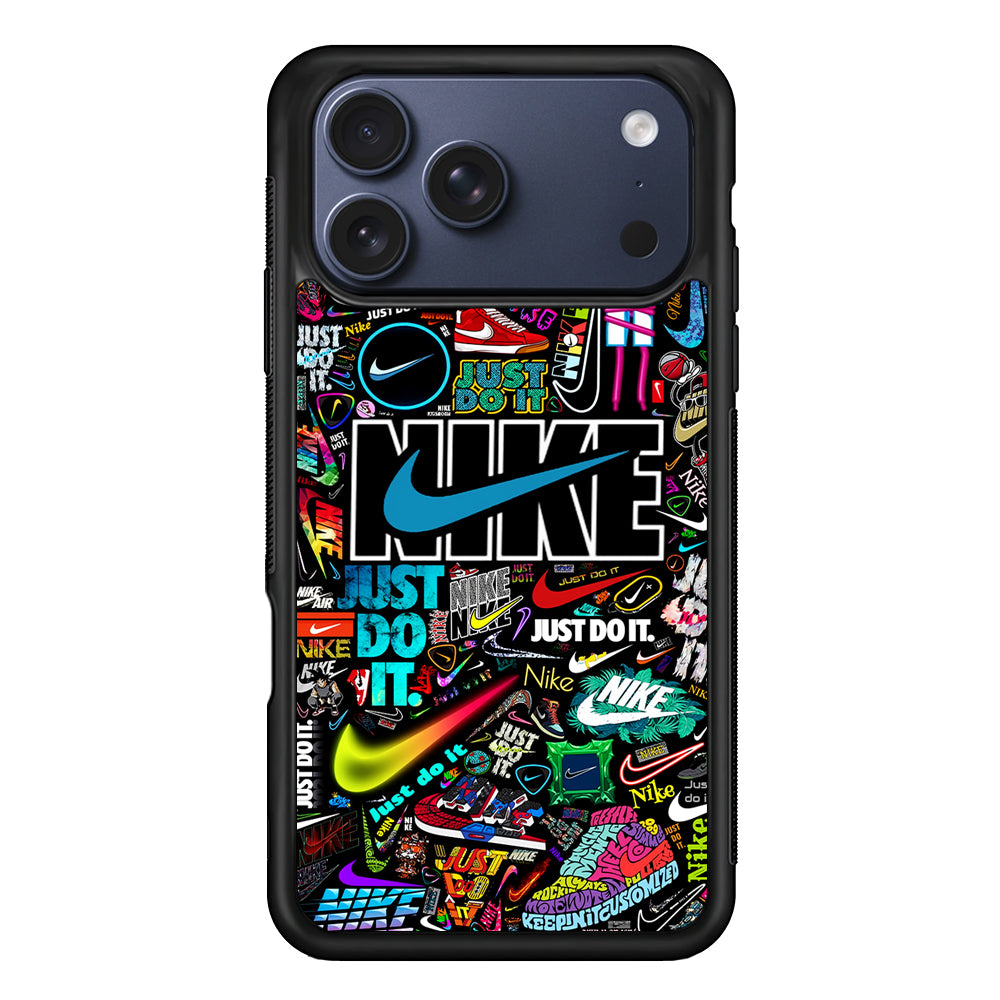 Cool Nike Logo Art iPhone 17 Pro Max Case | Durable Rubber Case for iPhone 17 Pro Max