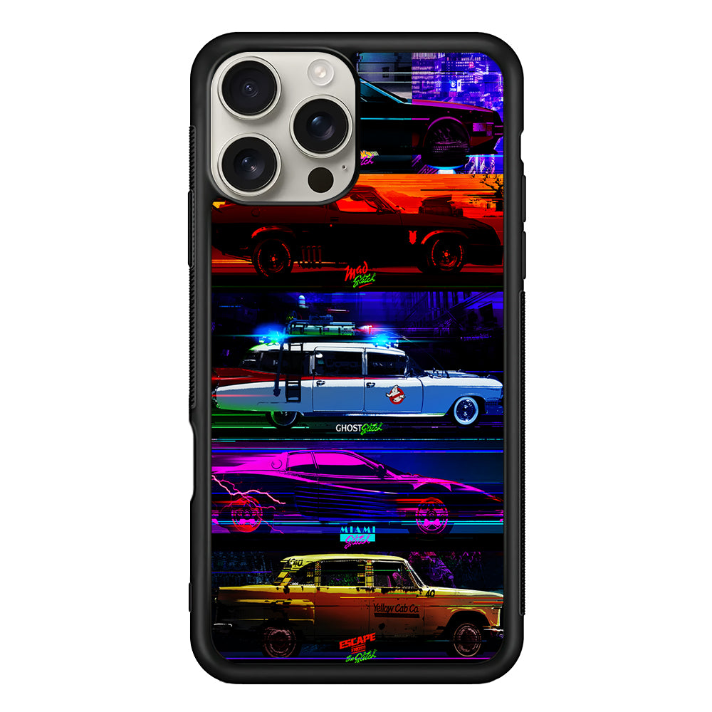 Muscle Car Vintage Retrowave iPhone 16 Pro Max Case | Stylish Protective Case for iPhone 16 Pro Max