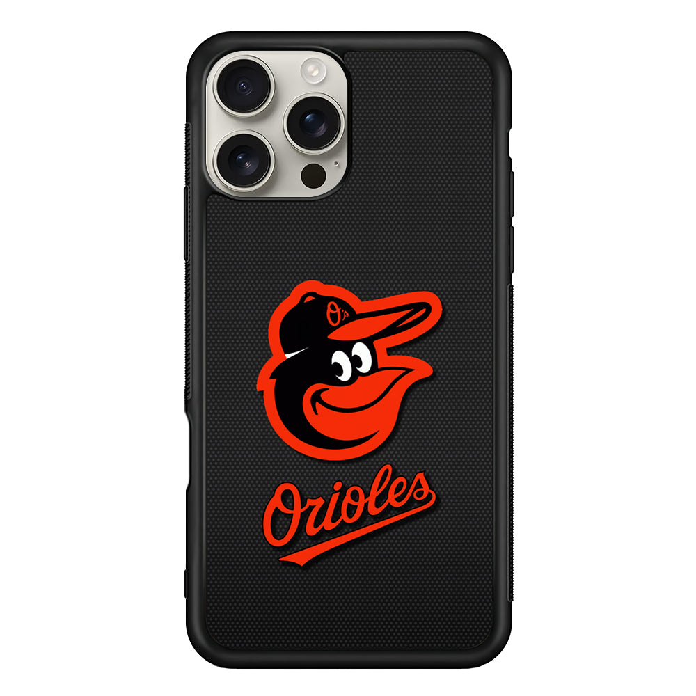 Baltimore Orioles Logo iPhone 16 Pro Max Case | Stylish Protective Case for iPhone 16 Pro Max