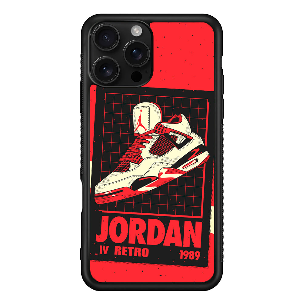 Air Jordan Poster from The Past iPhone 16 Pro Case - Stylish Protective Cover for iPhone 16 Pro
