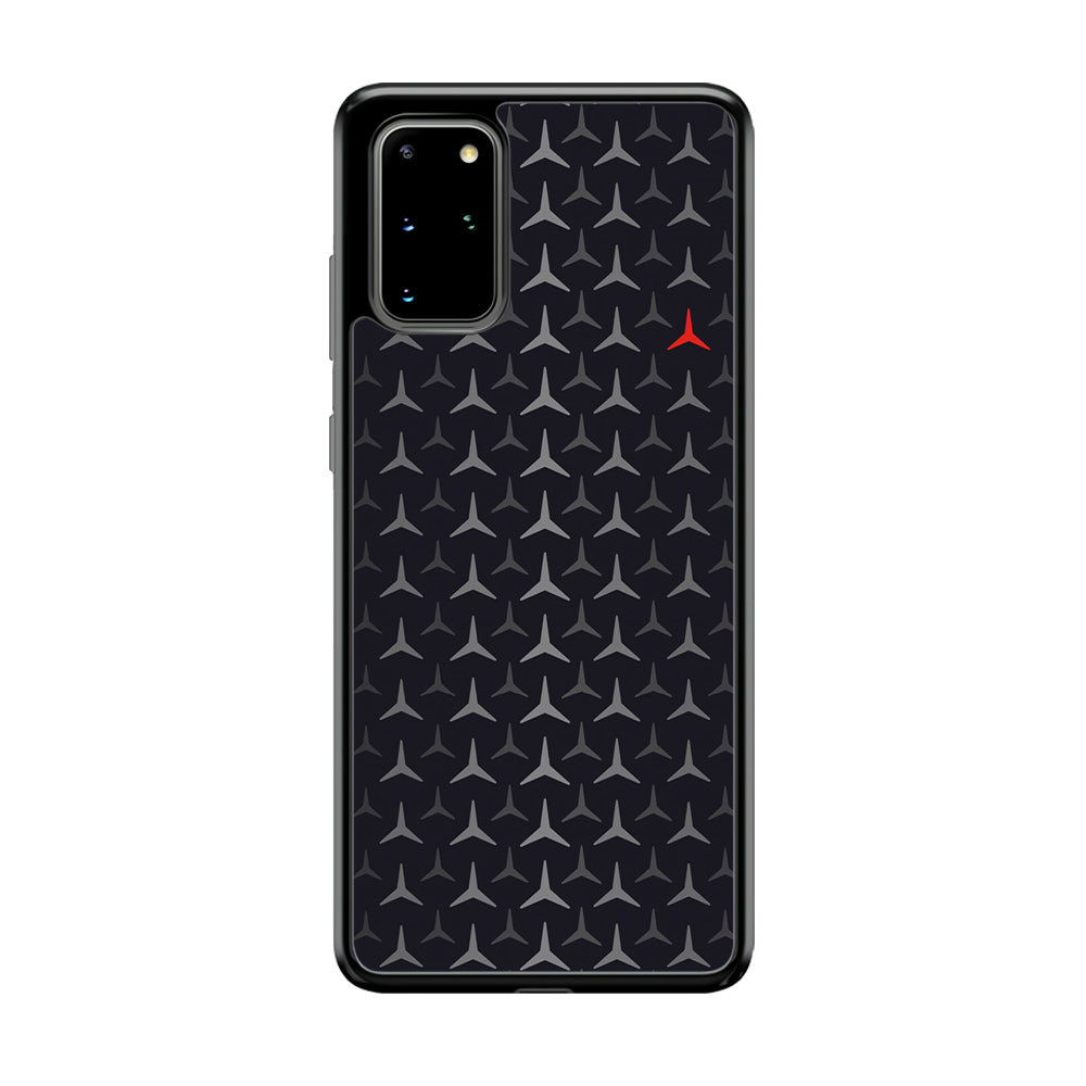 Mercedes-Benz Logos Pattern Samsung Galaxy S20 Plus Case | Slim Rubber Case for Samsung Galaxy S20 Plus