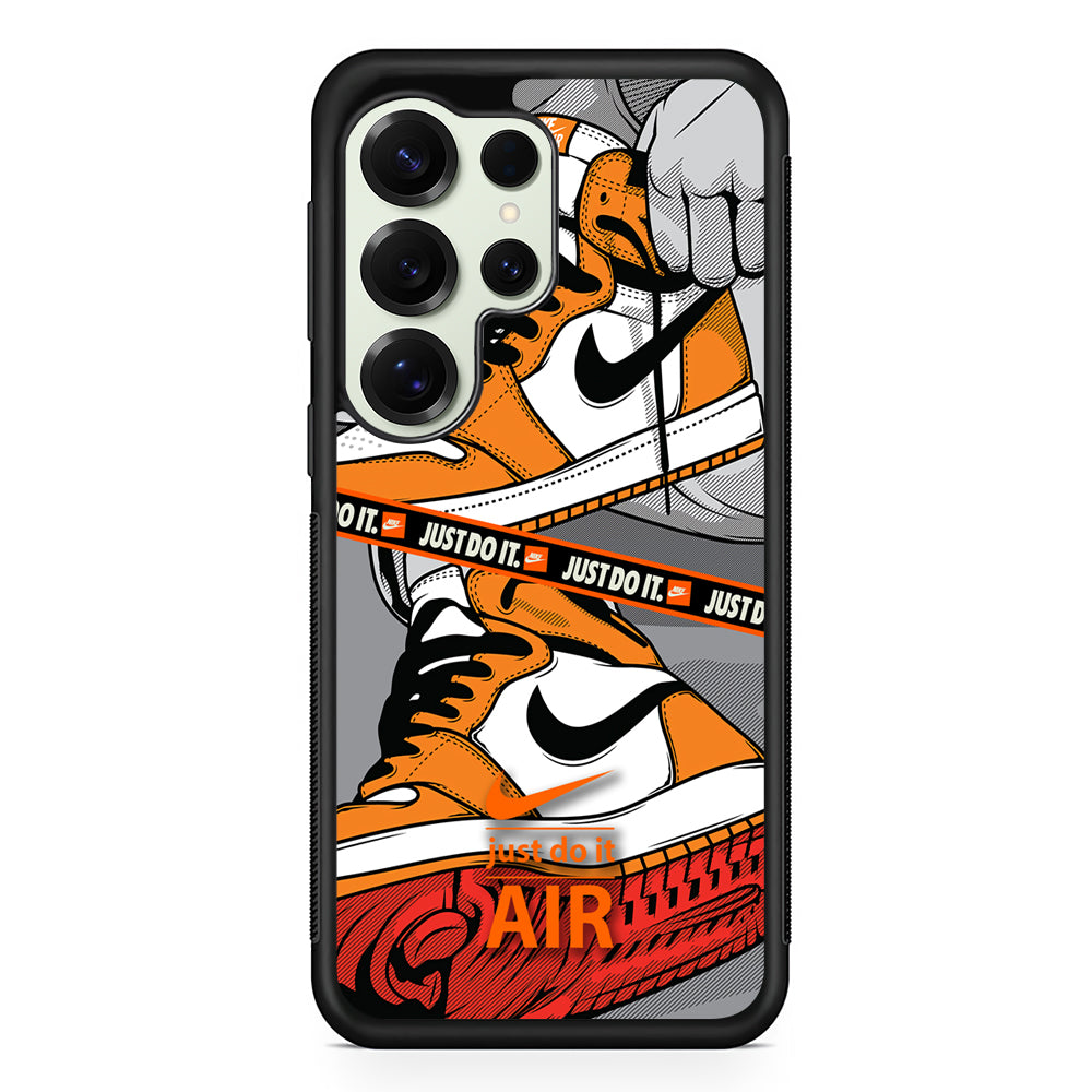 Nike Close Up The Sneaker Samsung Galaxy S25 Ultra Case | Durable Rubber Case for Samsung Galaxy S25 Ultra