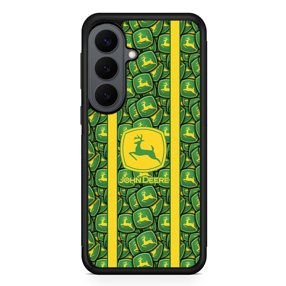 John Deere Emblem Dump Samsung Galaxy S26 Plus Case | Slim Rubber Case for Samsung Galaxy S26 Plus