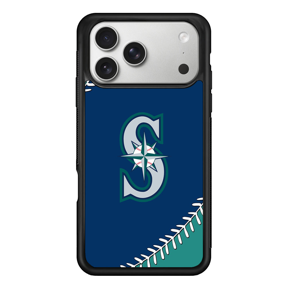 Seattle Mariners Ball iPhone 17 Pro Case | Slim Rubber Case for iPhone 17 Pro