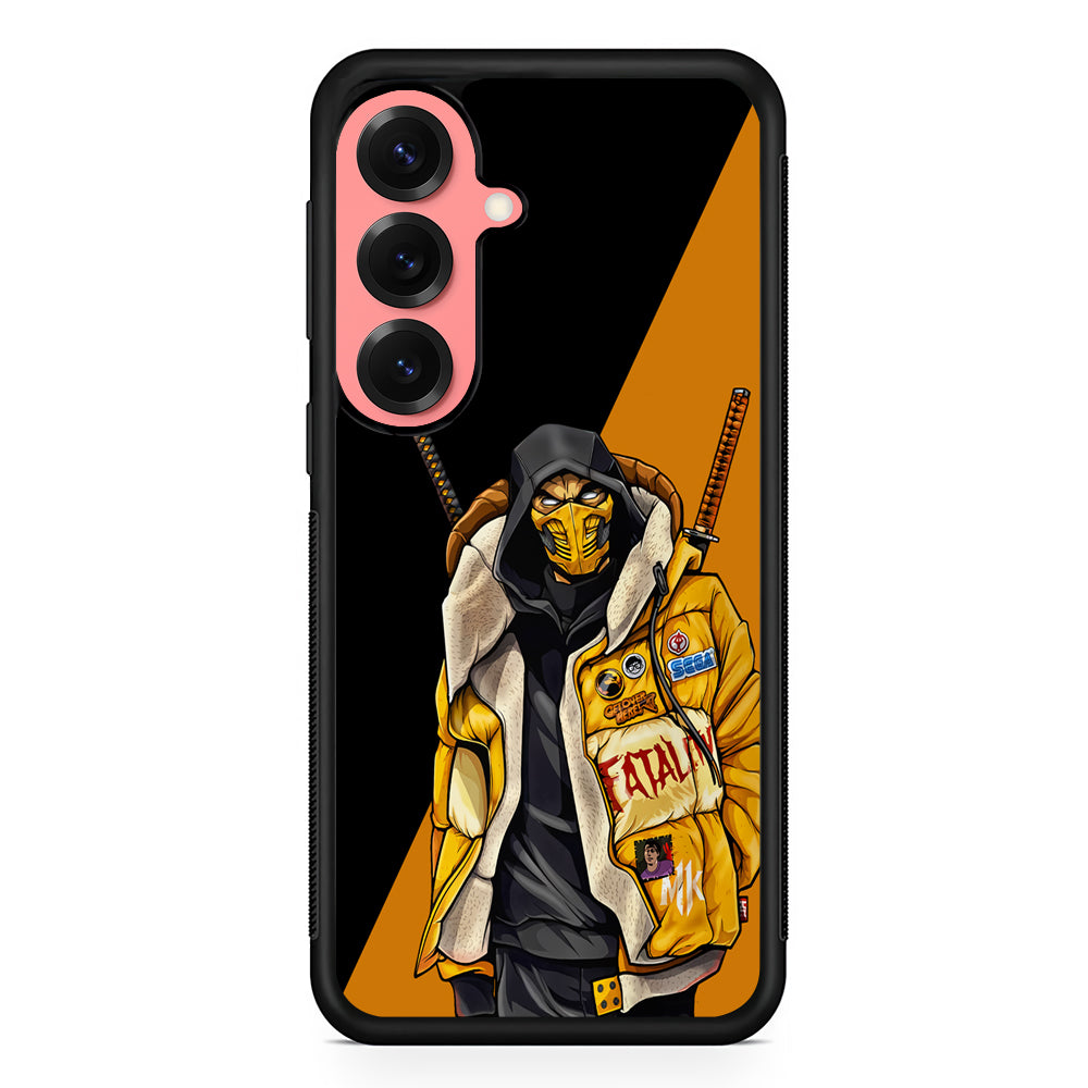 Scorpion Hypebeast Mortal Kombat Samsung Galaxy S25 Case | Protective Case for Samsung Galaxy S25