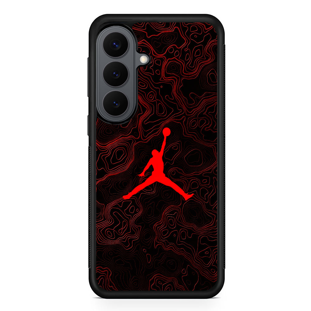 Air Jordan Logo Abstract Line Samsung Galaxy S26 Plus Case | Durable Samsung Galaxy S26 Plus Cover