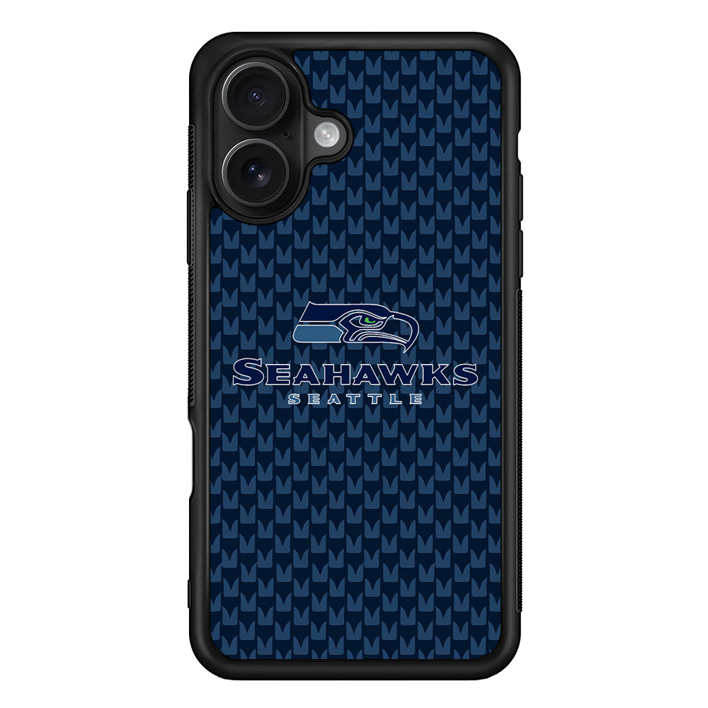 Seattle Seahawks Logo iPhone 16 Case - Oxvistore