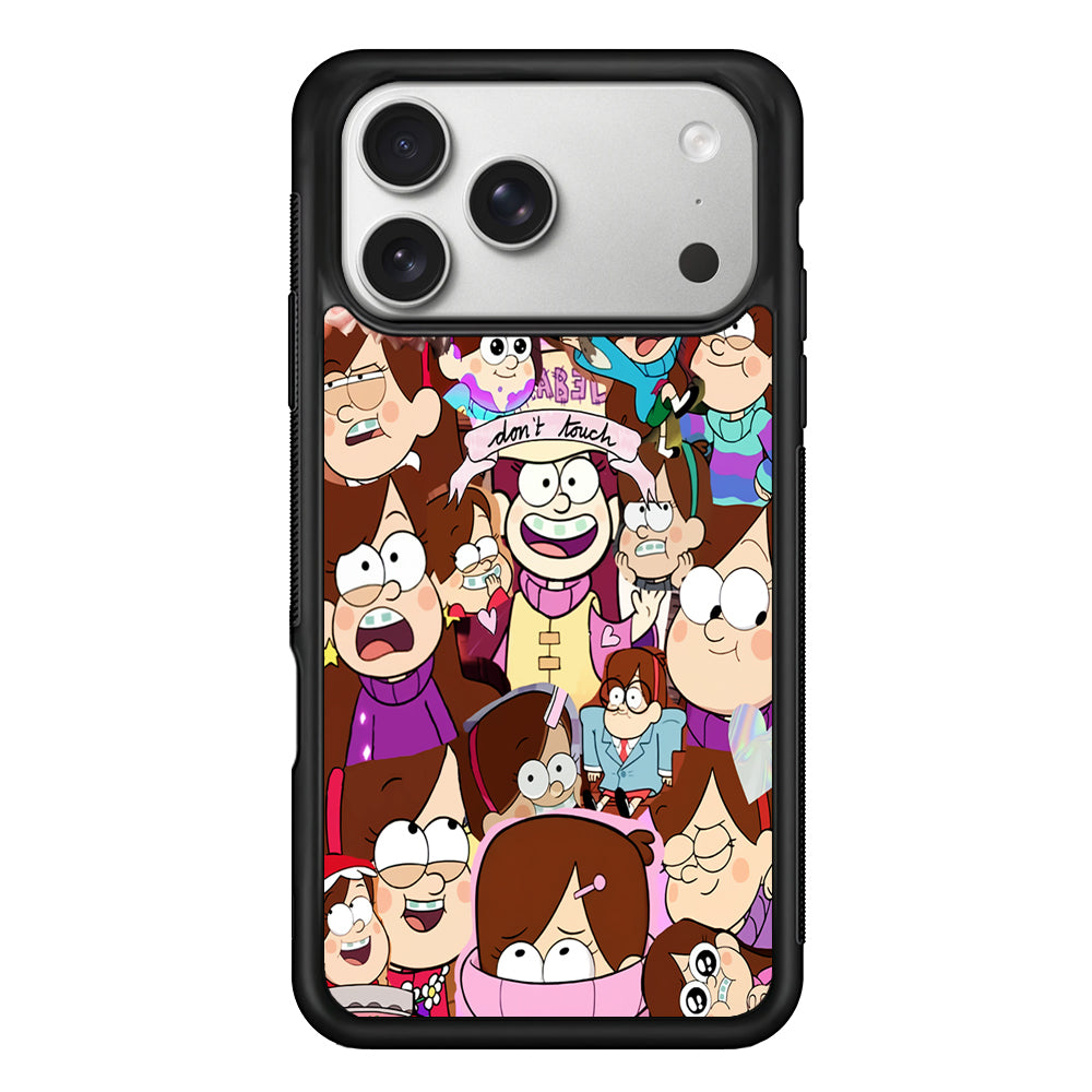 Mabel Gravity Falls Collection iPhone 17 Pro Case | Slim Rubber Case for iPhone 17 Pro