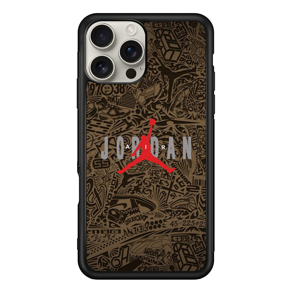 Air Jordan Summary of Accession iPhone 16 Pro Max Case | Durable Everyday Protective Cover