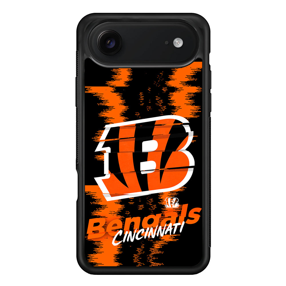 Cincinnati Bengals Abstract Color iPhone 17 Air Case | Protective Case for iPhone 17 Air