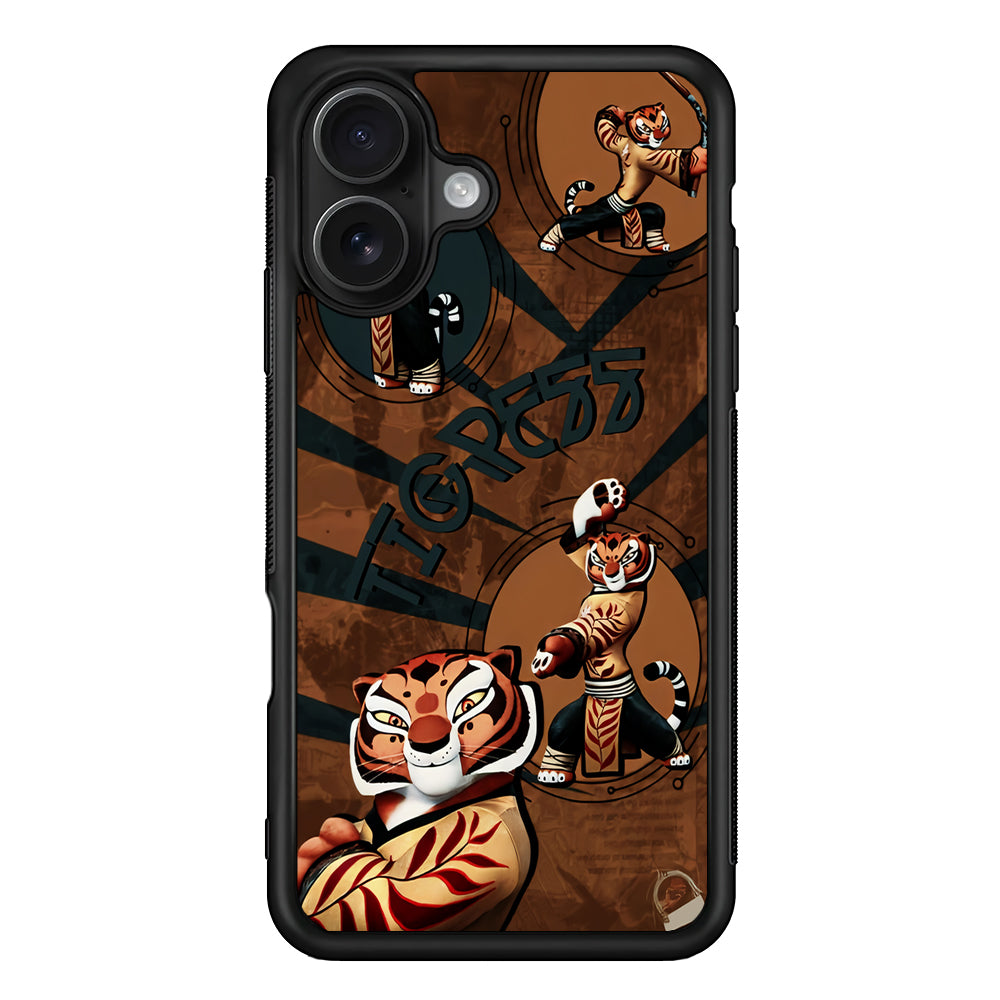 Kung Fu Panda Tigress iPhone 16 Case - Oxvistore