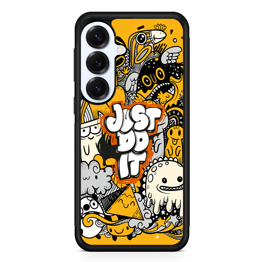 Nike Make Smile with Doodle Samsung Galaxy S25 Plus Case | Durable Samsung Galaxy S25 Plus Phone Case