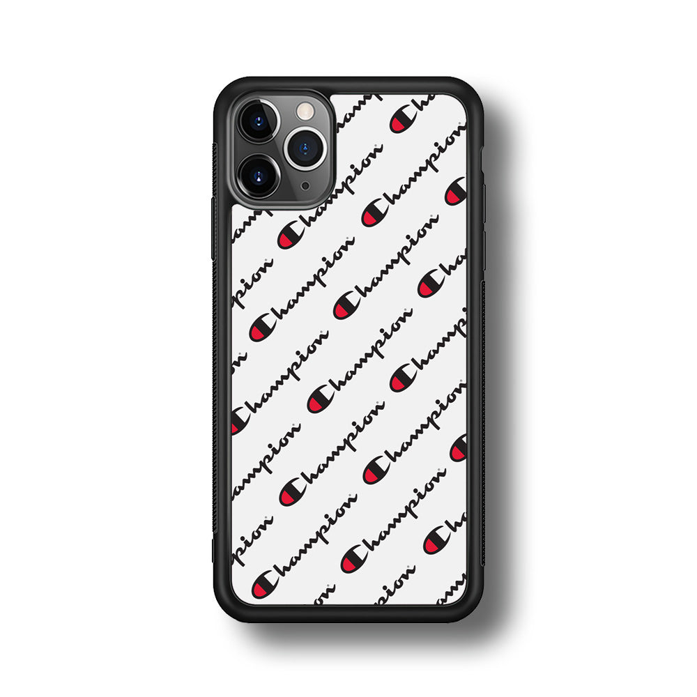 Champion Ebon-Ashgray iPhone 11 Pro Max Case | Slim Rubber Case for iPhone 11 Pro Max