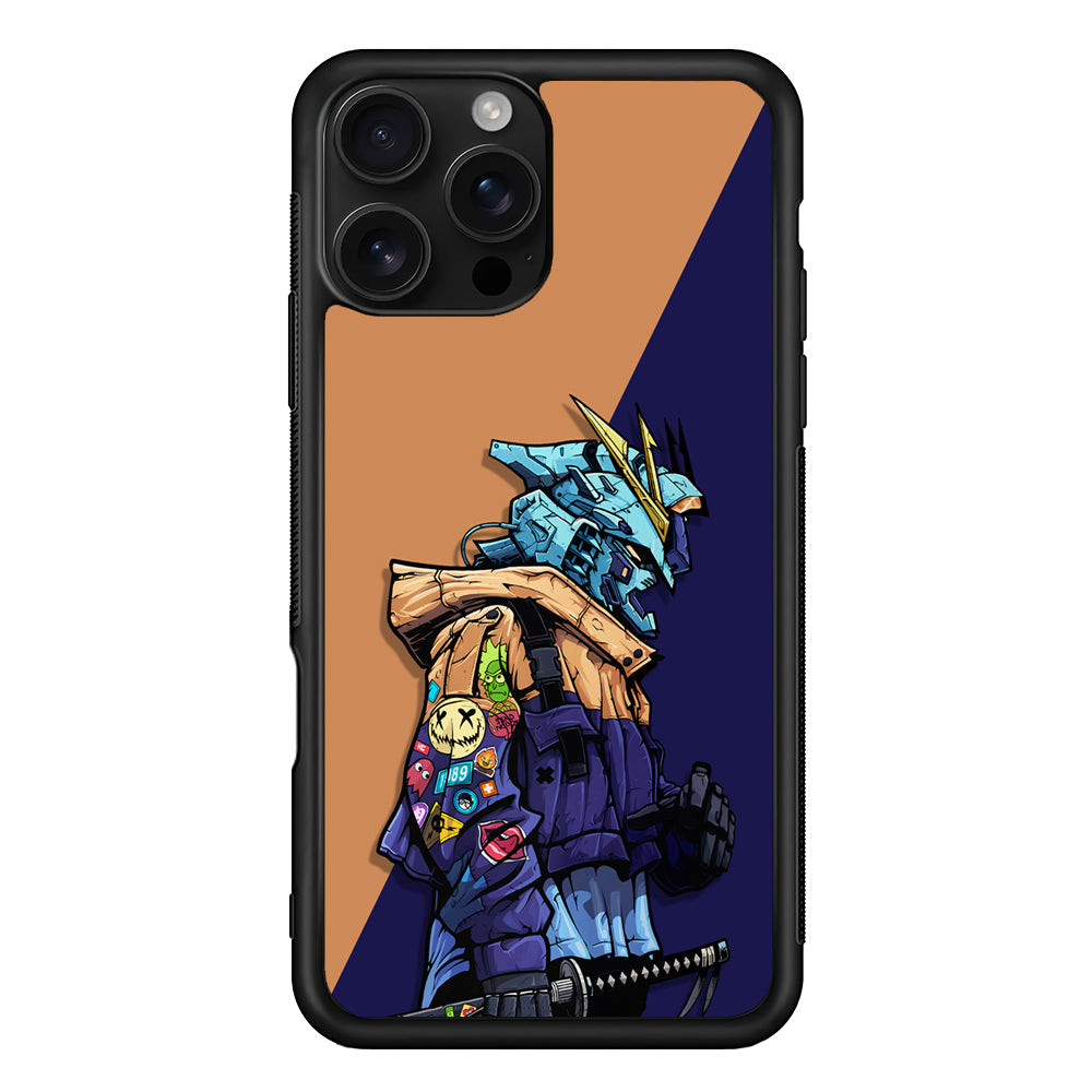 The Gundam Ronin Hypebeast iPhone 16 Pro Case | Durable Protective Case for iPhone 16 Pro