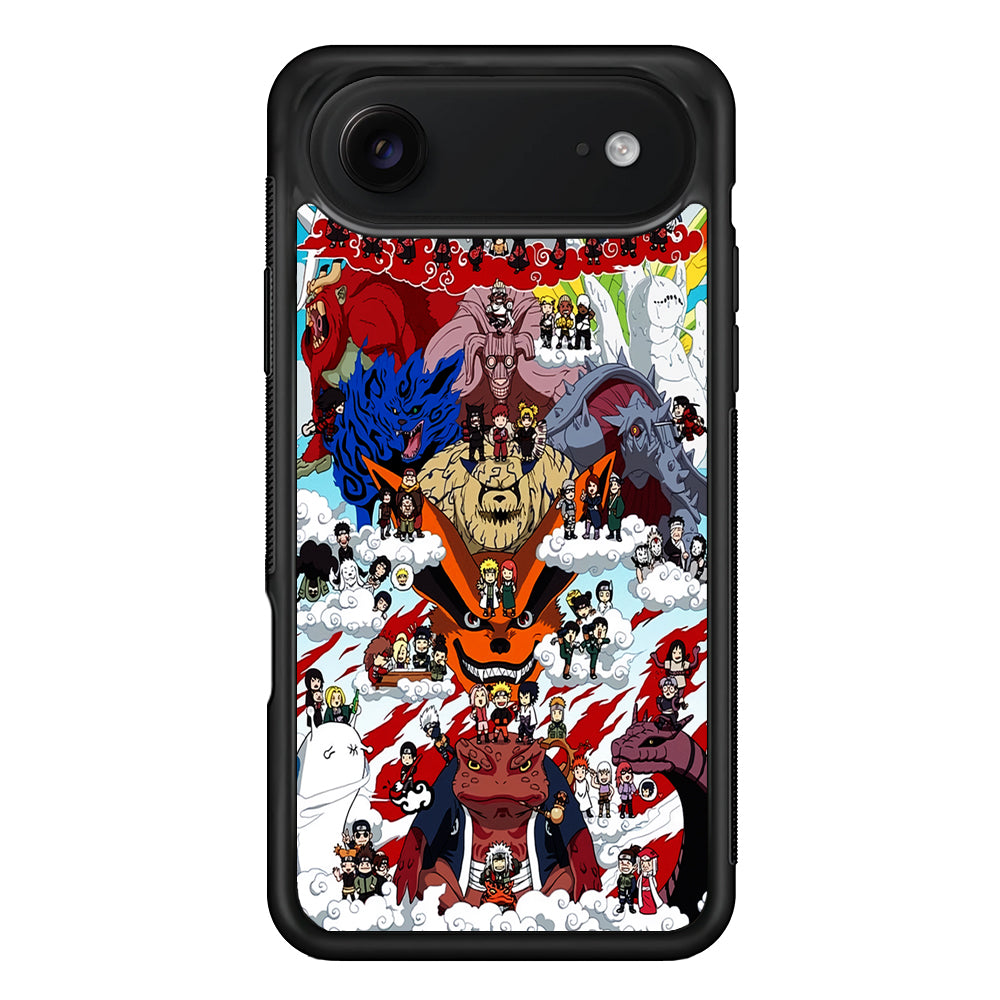 Naruto Chibi All Character iPhone 17 Air Case | Protective Case for iPhone 17 Air