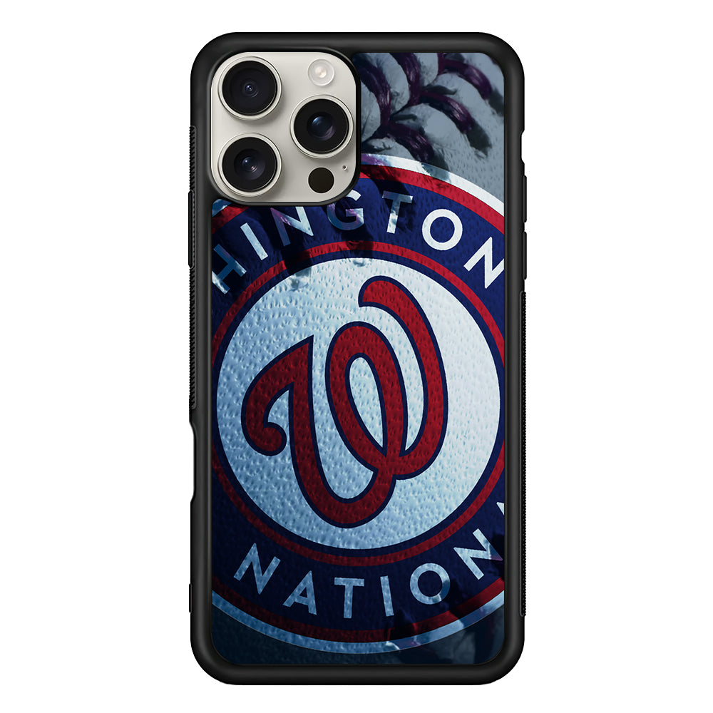 Washington Nationals Ball iPhone 16 Pro Max Case | Stylish Protective Case for iPhone 16 Pro Max