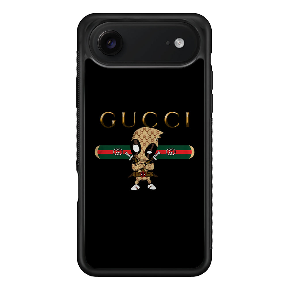 Gucci Deadpool Style iPhone 17 Air Case | Slim Rubber Case for iPhone 17 Air