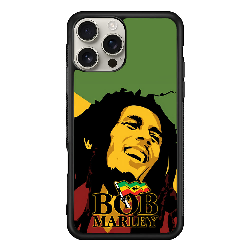 Bob Marley Art Legend Reggae iPhone 16 Pro Max Case | Stylish Protective Case for iPhone 16 Pro Max