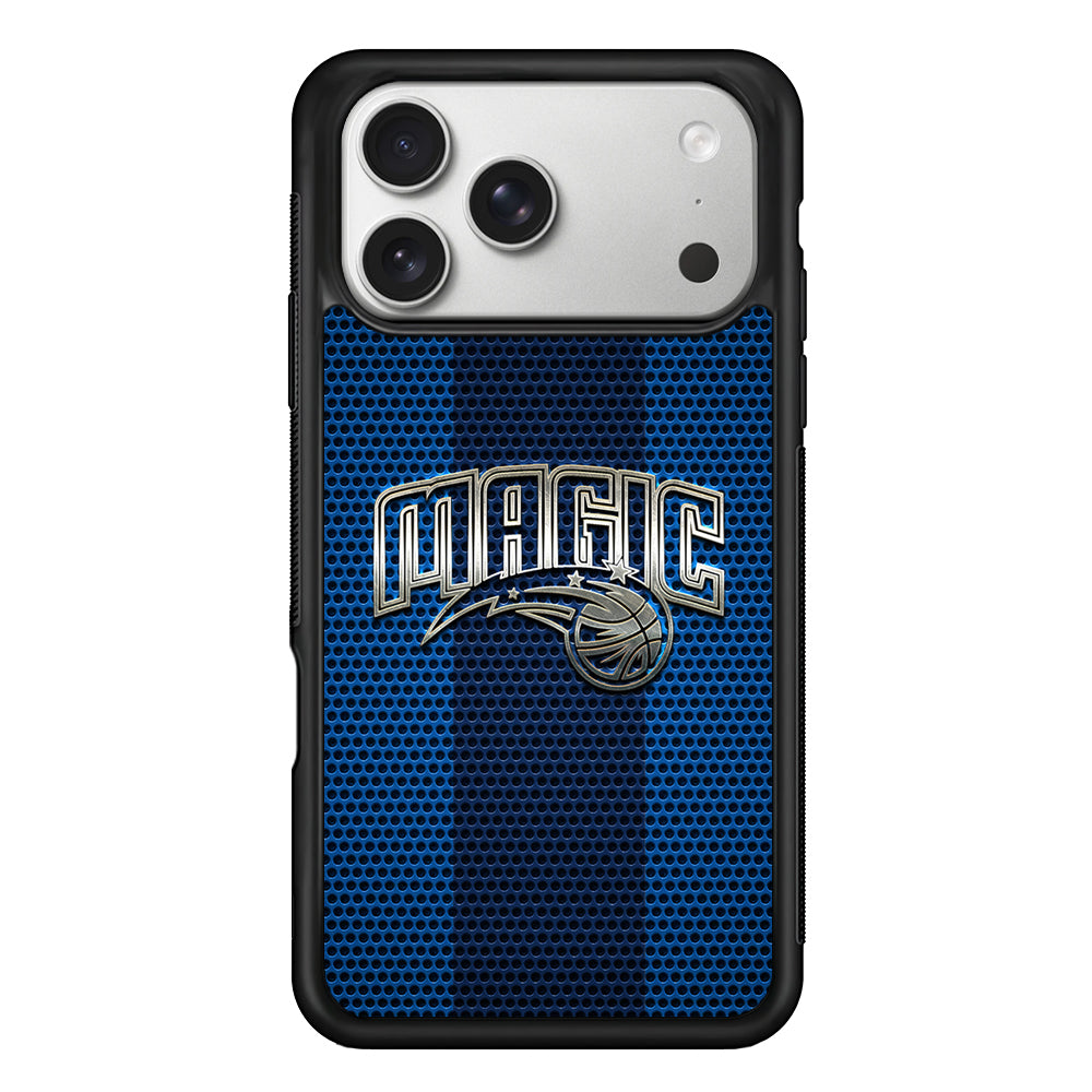 Orlando Magic Silver iPhone 17 Pro Case | Slim Rubber Case for iPhone 17 Pro