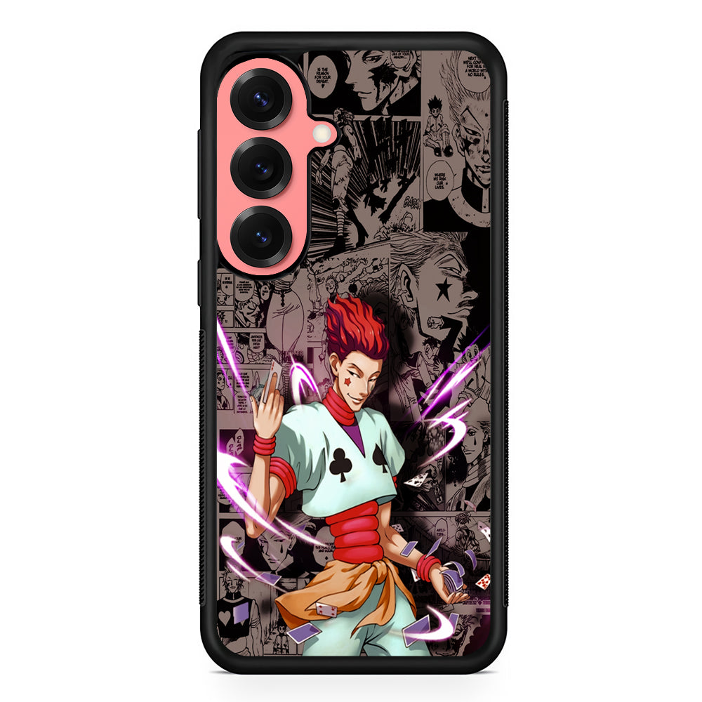 Hisoka Hunter x Hunter Comic Samsung Galaxy S25 Case | Protective Case for Samsung Galaxy S25