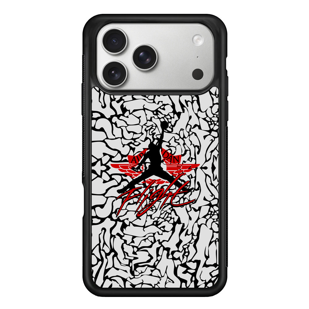 Air Jordan Endemic Patern iPhone 17 Pro Case | Slim Protective Case for iPhone 17 Pro