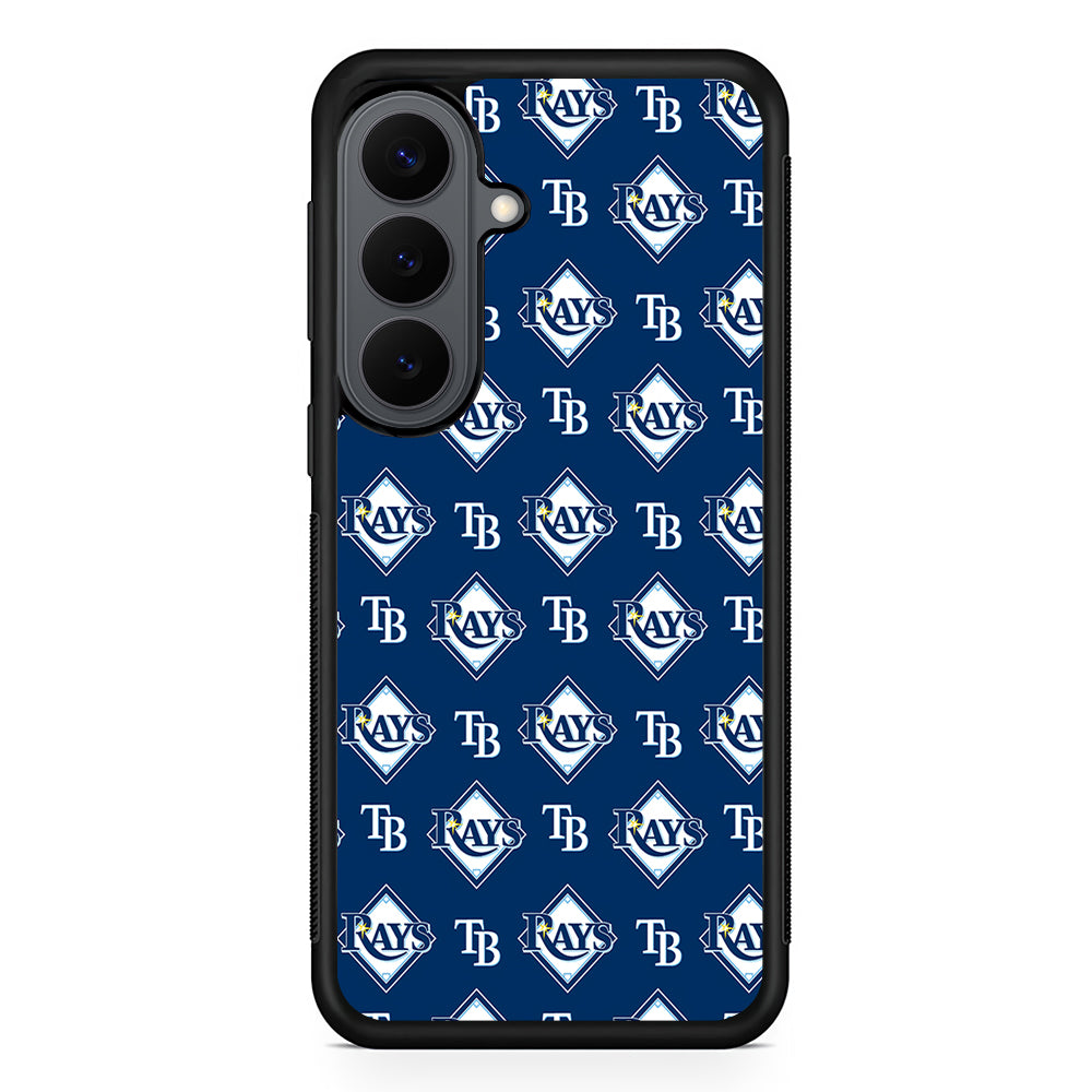 Tampa Bay Rays Pattern Samsung Galaxy S26 Plus Case | Slim Rubber Case for Samsung Galaxy S26 Plus