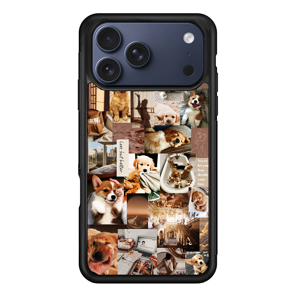 Cute Puppy Dog Aesthetic iPhone 17 Pro Max Case | Slim Protective Cover for iPhone 17 Pro Max