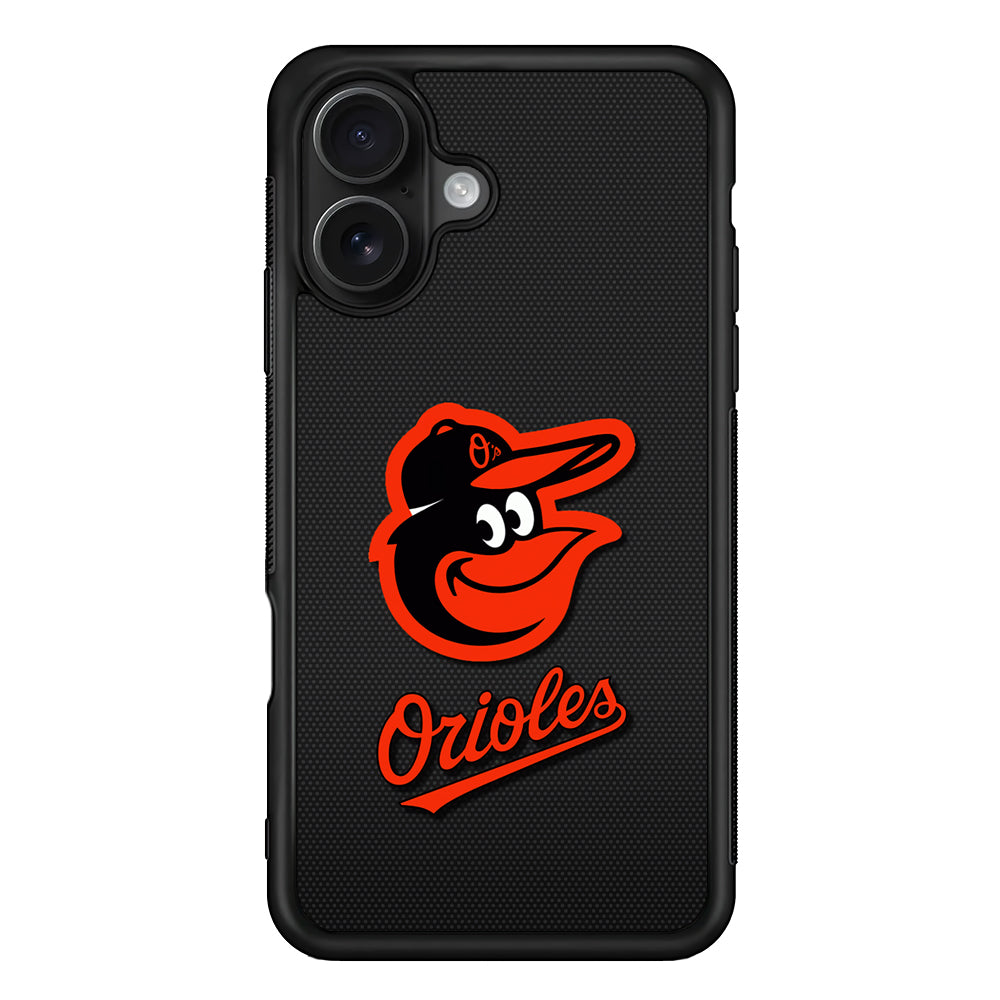 Baltimore Orioles Logo iPhone 16 Case - Oxvistore
