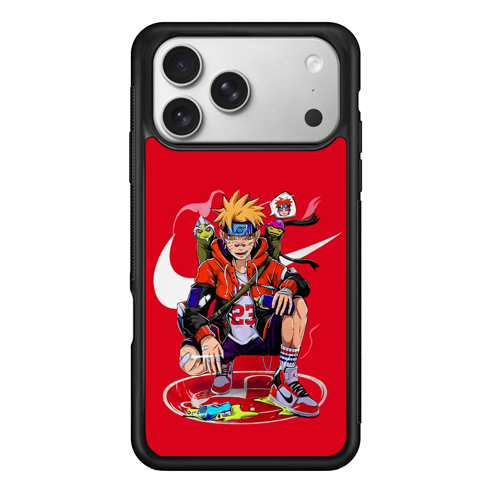 Nike Naruto Uzumaki Hypebeast iPhone 17 Pro Case | Slim Protective Case for iPhone 17 Pro